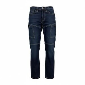 Play Cloths Jeans Size 30 Mens Dark Wash‎ Denim Button Fly Utility